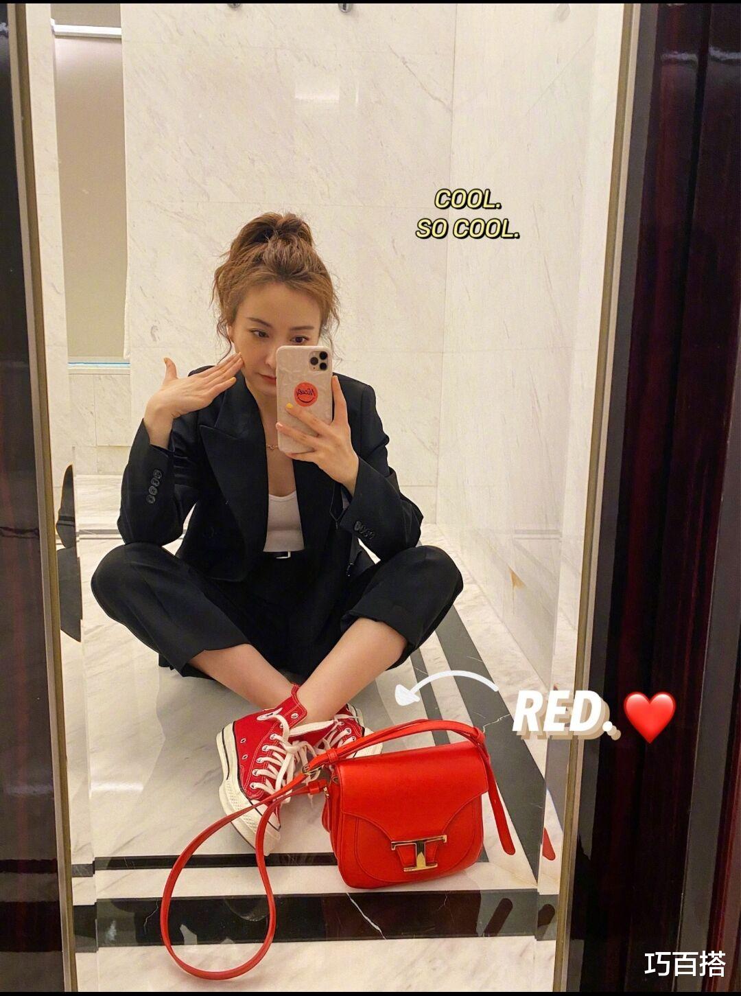 穿衣搭配:37岁的吴昕少女心爆棚,私服穿搭减龄又治愈,这是开了外挂吧