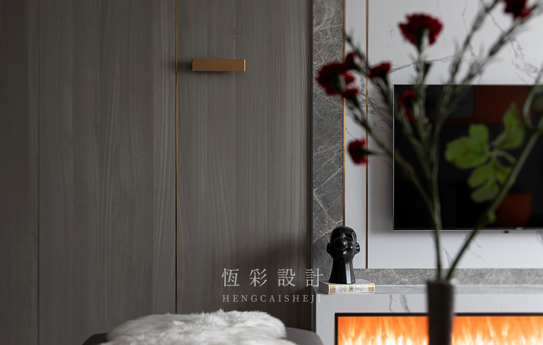 |新作首发 | 140㎡现代轻奢精致主义——致敬爱马仕橙