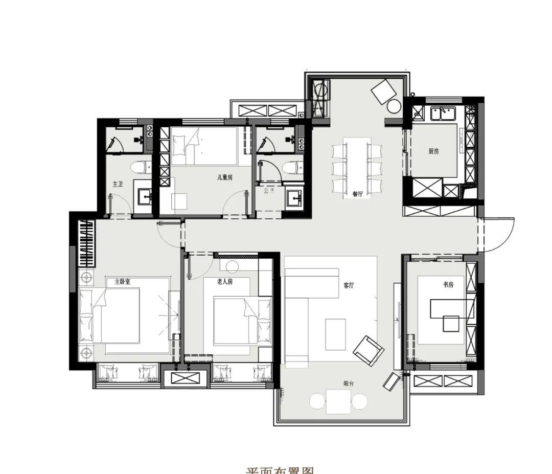 设计师|有一种中国风,叫做东方山水,135㎡新中式,入户第一眼,高级!