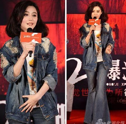 张馨予|被张馨予模仿那么多回，范冰冰终于开始模仿张馨予了？