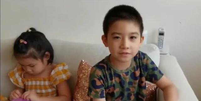 陈茵媺|陈茵媺和子女为陈豪庆祝父亲节,一家五口开心热闹幸福惹人羡