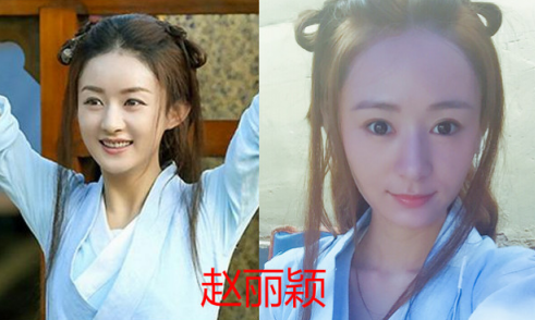 「赵丽颖」有种“高颜值”叫替身，赵丽颖邓伦还好，看到baby：出道必火！