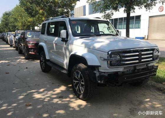 奇瑞|全新长城WEY坦克300现身，水泥灰色涂装很大方，配采埃孚纵置8AT