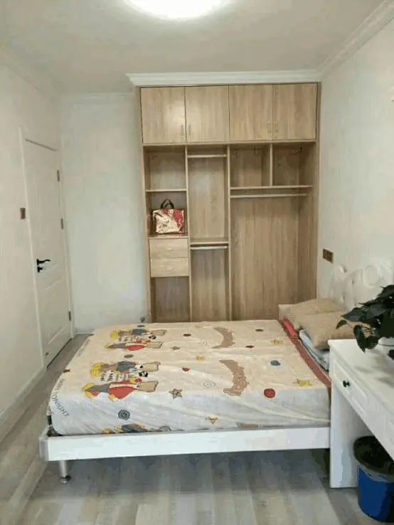 「木工」朋友新房装修，木工用免漆板打的柜子只花4万元，你说值吗