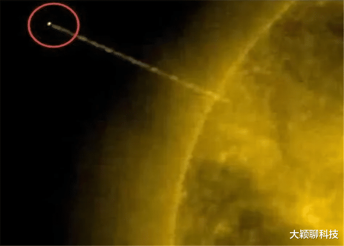 UFO▲不明飞行物出现在太阳附近，或为吸取地球能量，它又出现了？