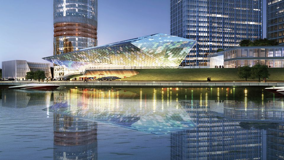 环球品鉴 上海继东方明珠后，又新增一地标，耗资5亿元，占地55万平方米