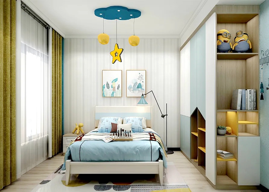 |文艺青年家庭装修，89平北欧木色风格搭配，充满了简单温馨的感觉