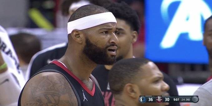 火箭队|狂轰38+8+5！火箭三巨头打疯了，考辛斯驱逐出场，东契奇半场20分