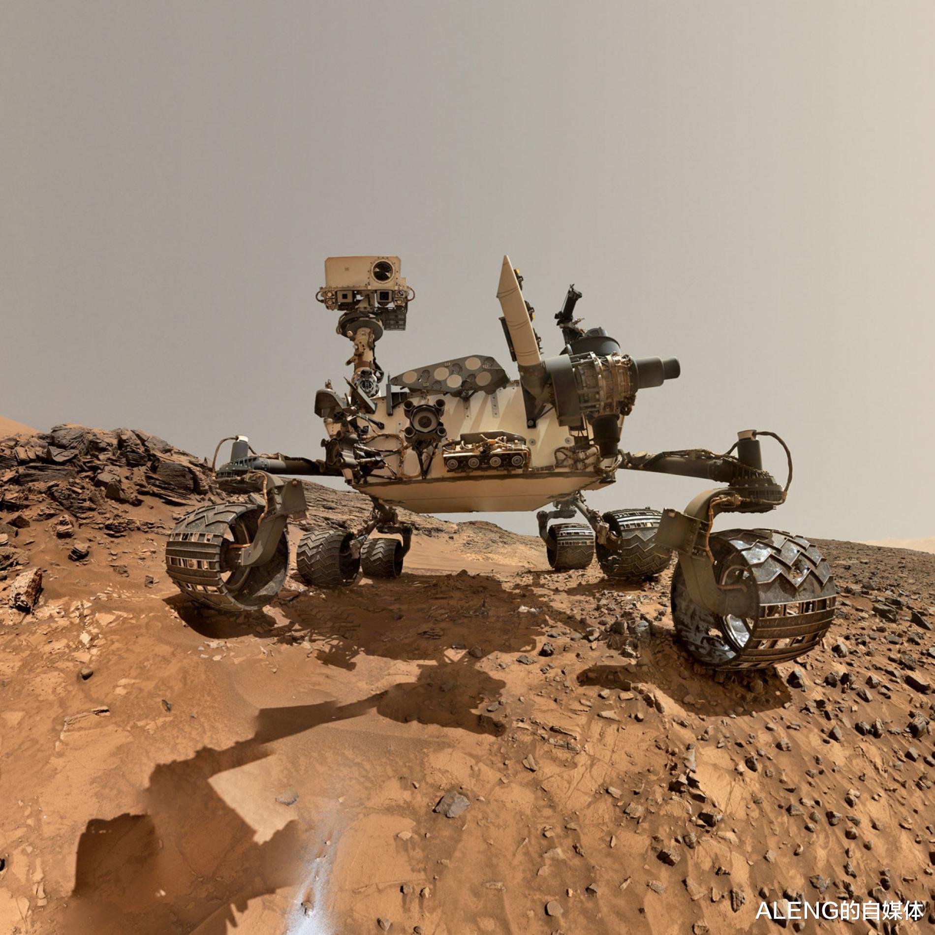 火星|10月1日，好奇号传回一张奇怪的照片