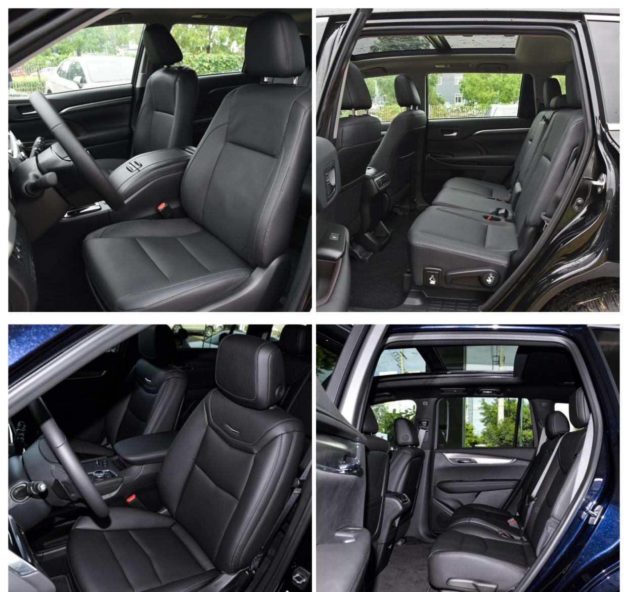 丰田汉兰达|丰田汉兰达Vs凯迪拉克XT6，7座+2.0T，都是30来万，你怎么选？