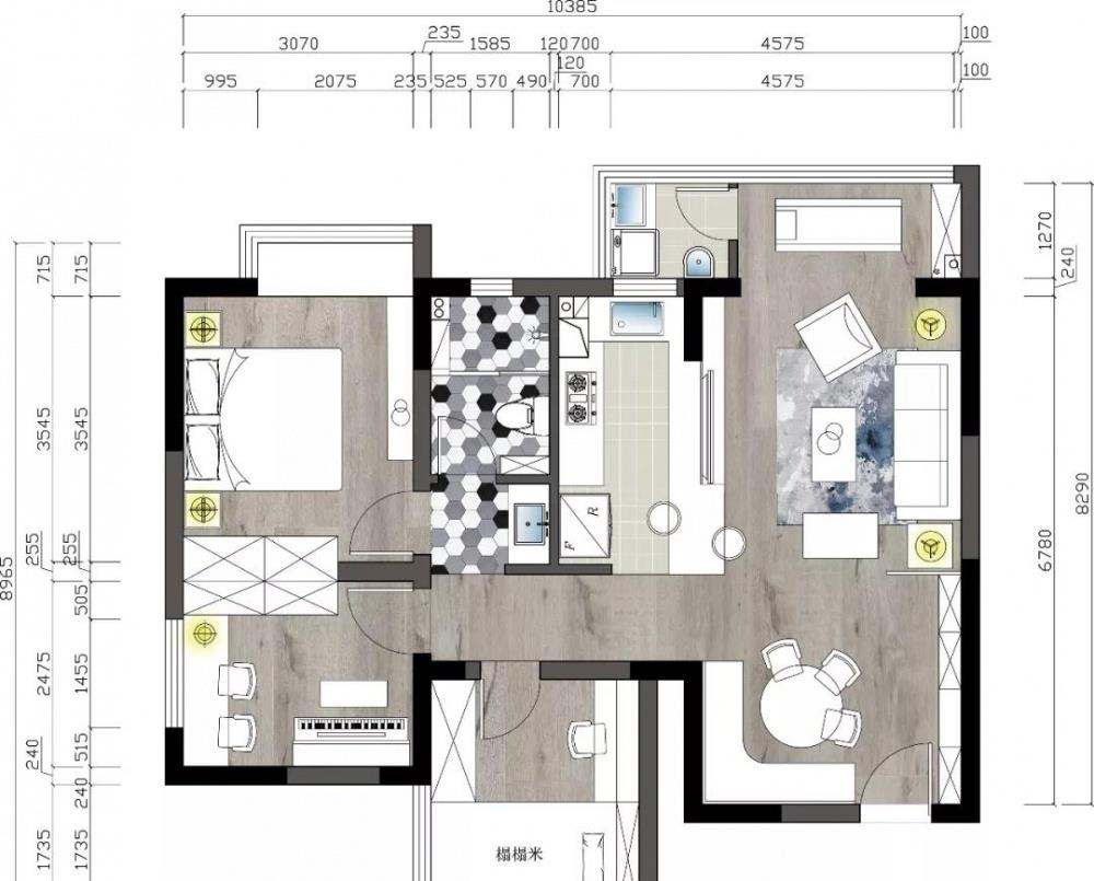 |再买房一定要学她家这么装，100㎡3居室简约而不简单，太有魅力了