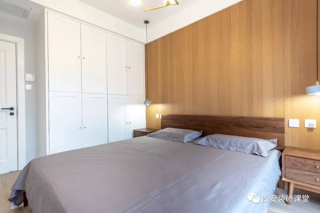 |140㎡开门见厅，新作门厅和衣帽间，打造简约原木风