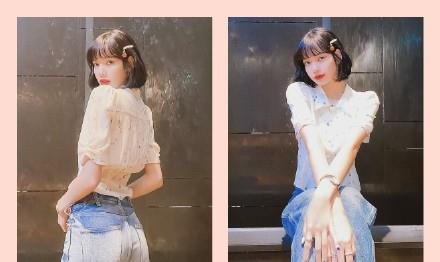 lisa|Lisa只是剪了波波头，搭配樱桃发夹，却变得好少女，好甜哦！