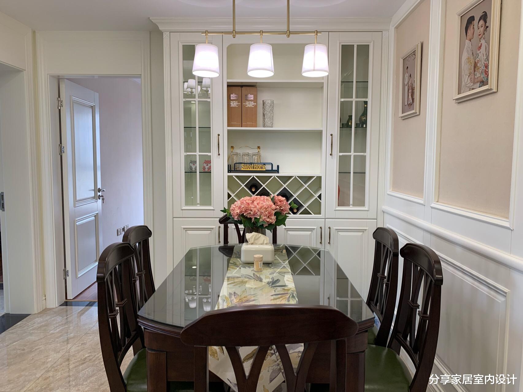 『』她家三房两厅的新房,美式风格装修真心漂亮,飘窗改柜子很喜欢!