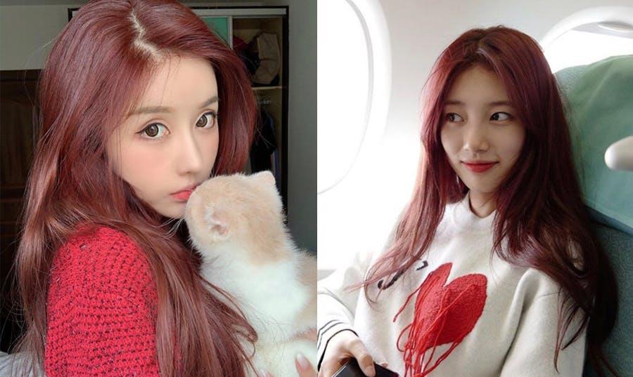 韩素希@2020年韩国女星5款染发发色,李知恩、韩素希、金智秀已抢先!