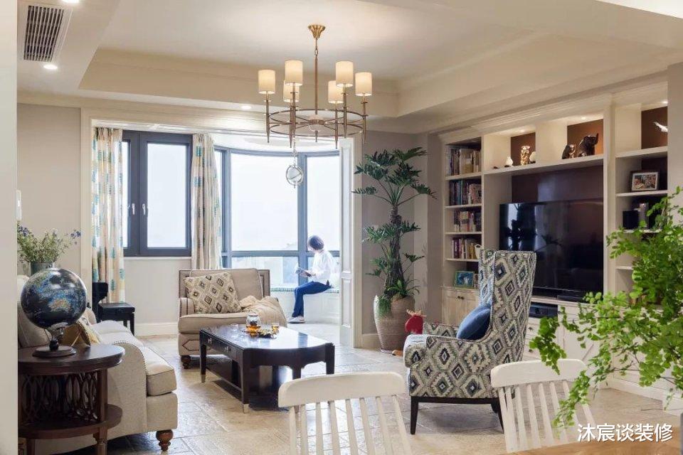 |三代同堂住160㎡美式大宅，室内温馨自然，享受田园般美好生活