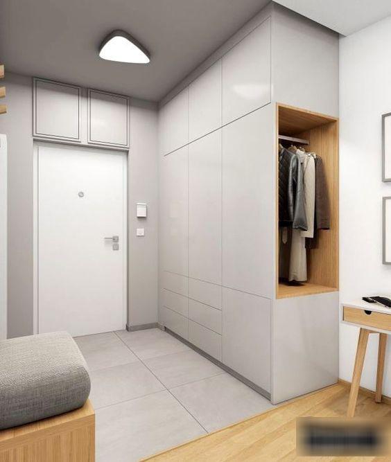 木工|柜子侧面再加10公分薄柜，这个设计不错，以后装修也要木工这样做