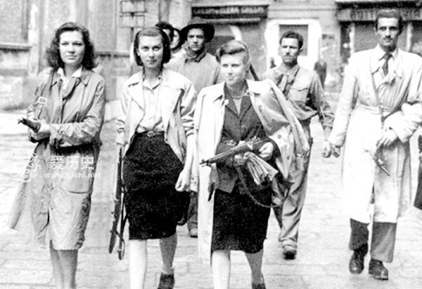 【】二战时法国政府虽然投降了 但有上百万抵抗战士在不屈战斗