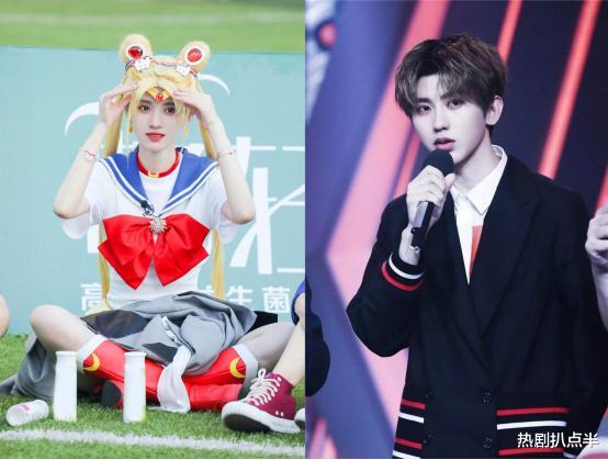 鞠婧祎|鞠婧祎又翻车,水冰月造型撞脸蔡徐坤,没有头发挡脸男相明显