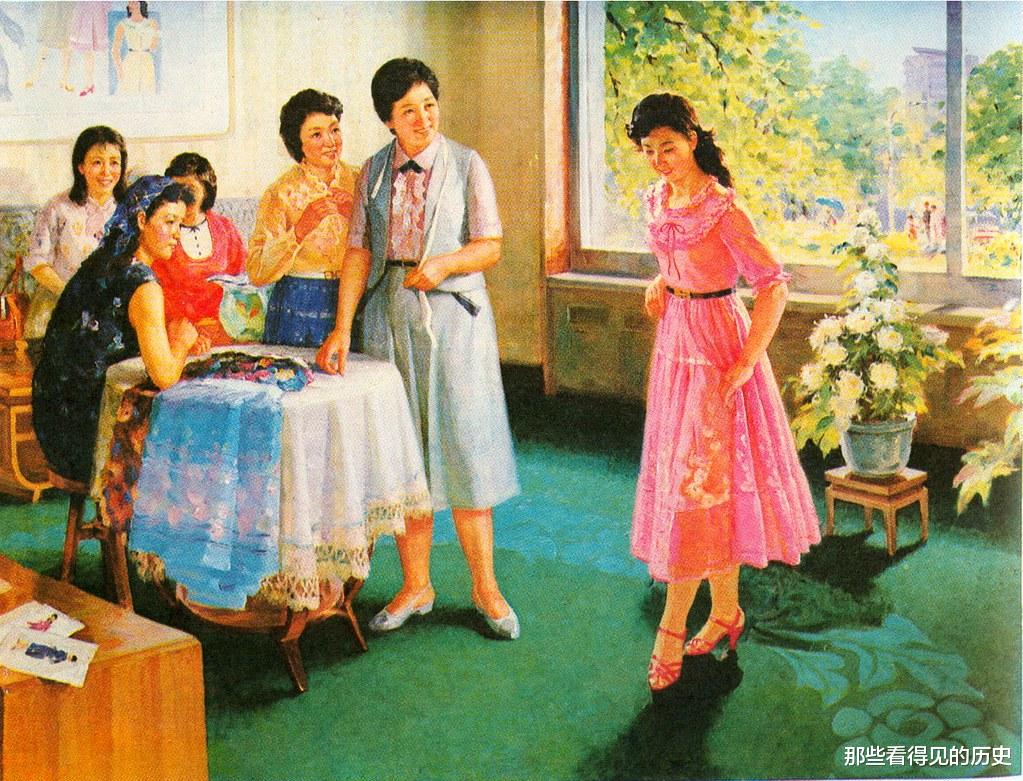 |朝鲜宣传画   看上去好熟悉