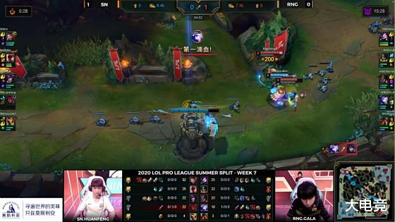 标致雪铁龙|LOL-LPL：Bin杰斯对位单杀输出拉满，SN三局苦战2: 1战胜RNG