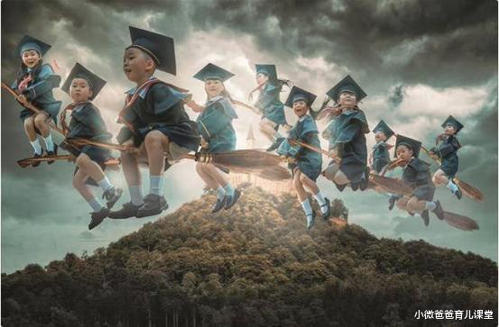 |幼儿园“另类”毕业照走红，满满的仪式感，网友：有钱人的游戏