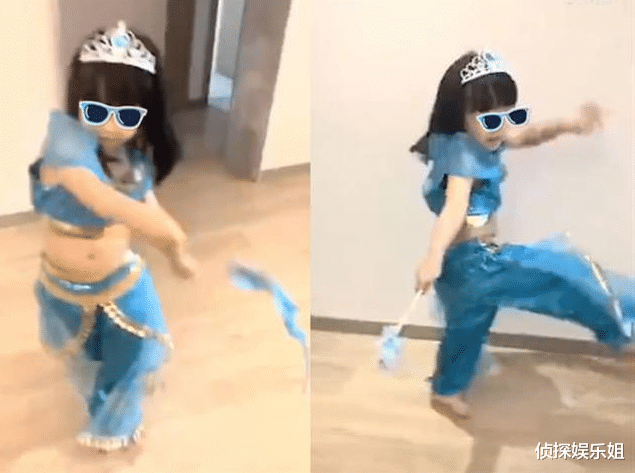 伊能静|伊能静秦昊隔空为女儿庆祝生日，4岁米粒越长越可爱，超像妈妈