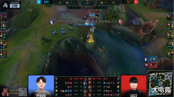 #卢锡安#LOL-LCK：奥恩灵性单杀卢锡安，T1 3: 1击败DRX杀进LCK春决！