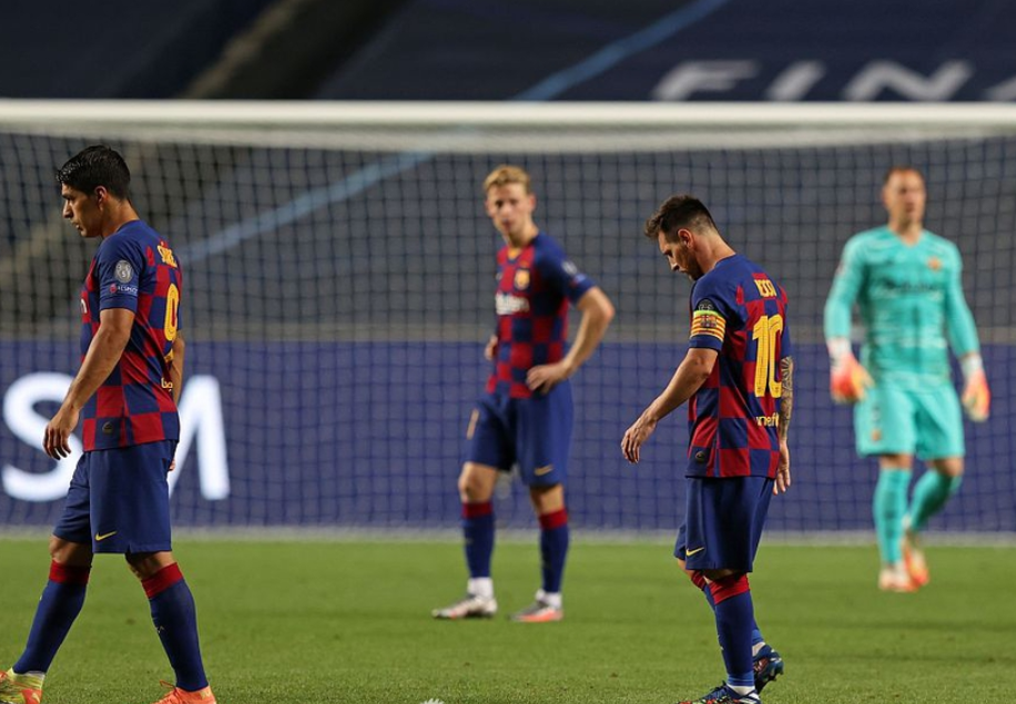 巴塞罗那|热议巴萨2-8惨败!詹俊:巴萨球迷绝望!段暄:拜仁过分啦