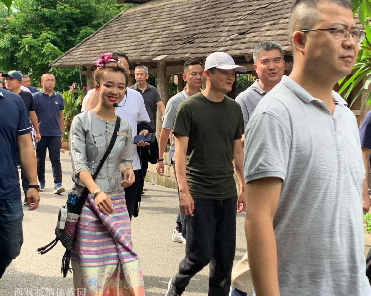 云南@马云光临云南西双版纳傣族园 体验热带自然人文风情