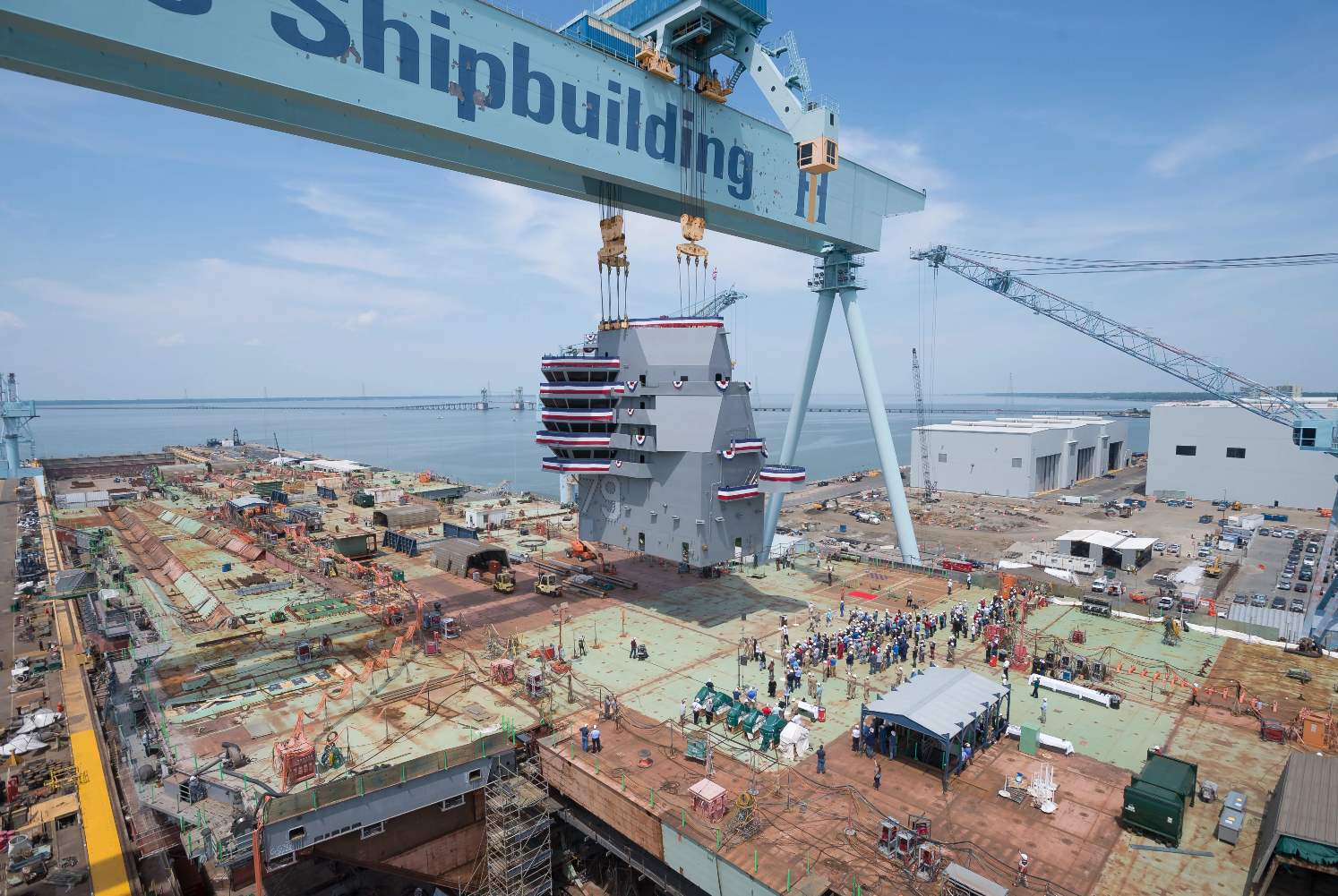 『航空母舰』为什么中国不对美国禁售龙门吊，得知用意后美国人直呼太精明