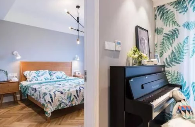 ##晒晒自装92㎡北欧风新房，软装全靠网购，休闲阳台的设计超赞！  ?