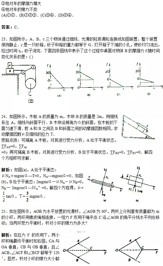 『物理』高考物理易错题150例完整版附详细解析,基础打牢才能举一反三!