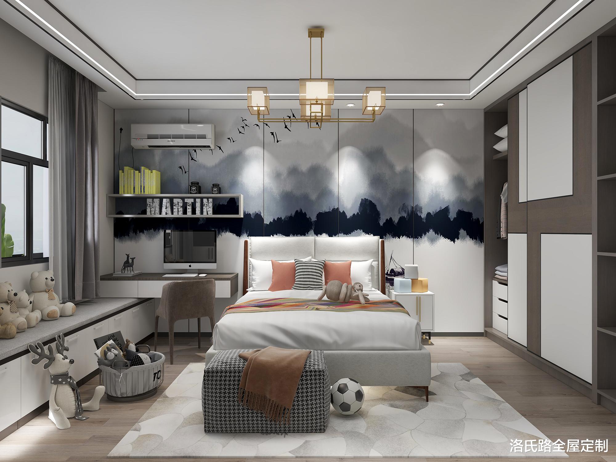 ■给跪了，145㎡新中式三居室，6万元就能搞定？