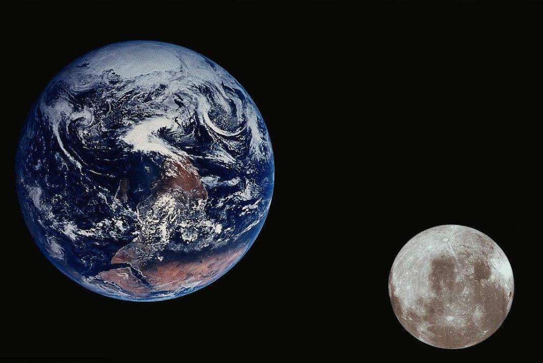 「月球」研究发现月球一直在远离地球,那恐龙时代的月亮有多大呢?