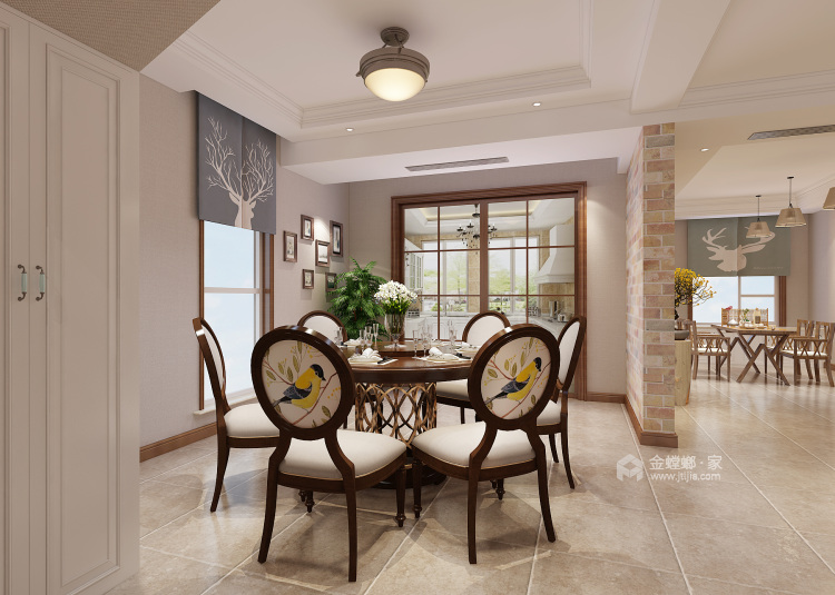 |260平齐龙世纪花园美式风格