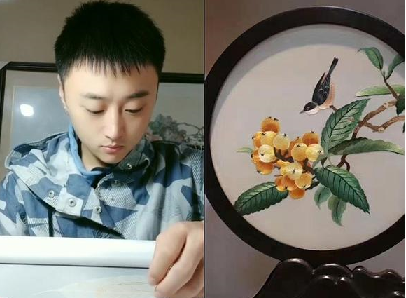 大学|10年前那个放弃高考，每天花12个小时学刺绣的东北男孩，现状如何