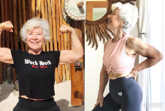 【健身】健身不分年龄，73岁的奶奶，用行动告诉你运动健身什么时候都不晚