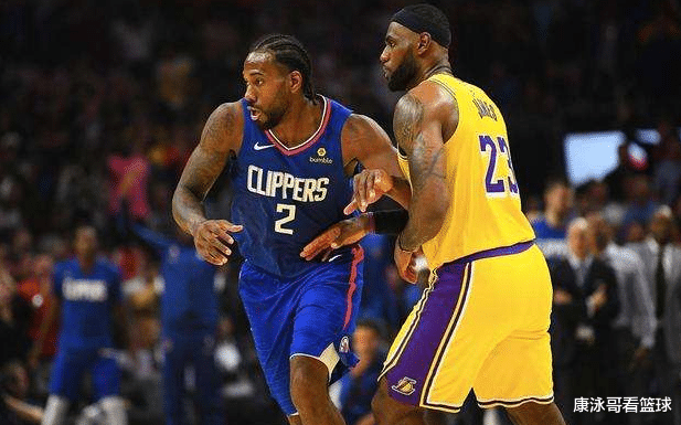 季后赛|联盟第一！联盟第一！最强双超巨诞生，对不起伦纳德，你往后稍稍