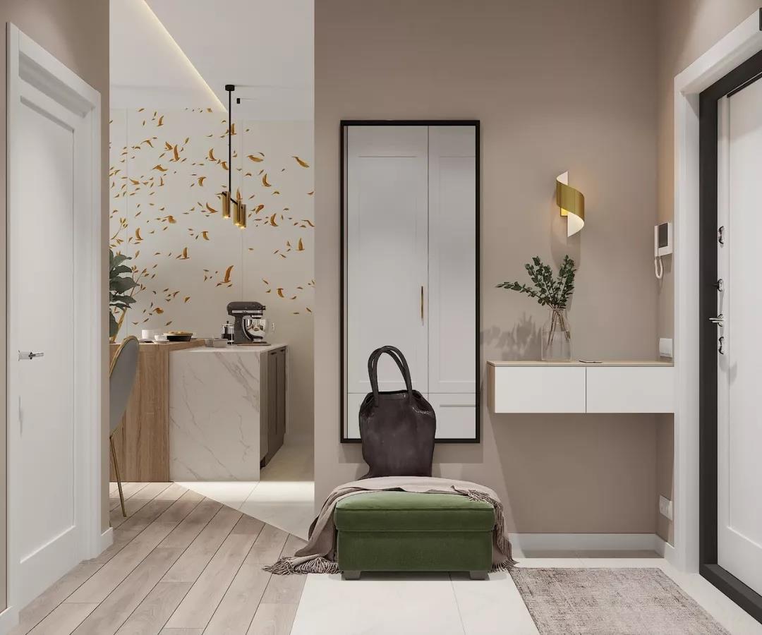 「隔离」玄关是家庭门面，这样装修健康又美观！