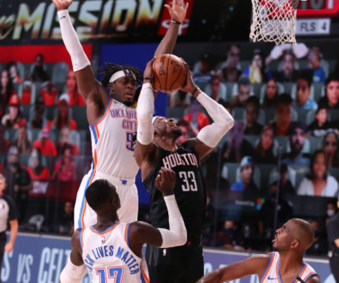 詹姆斯·哈登|21分10板3断3帽!哈登威少赢下抢七得感谢他,打硬仗,他比卡佩拉强太多