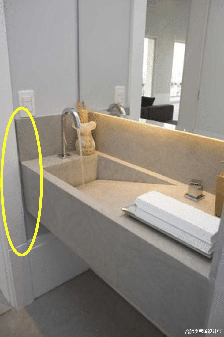 |其实洗漱台水龙头可以试试装侧面,没有尺寸烦恼,庆幸我家知道早