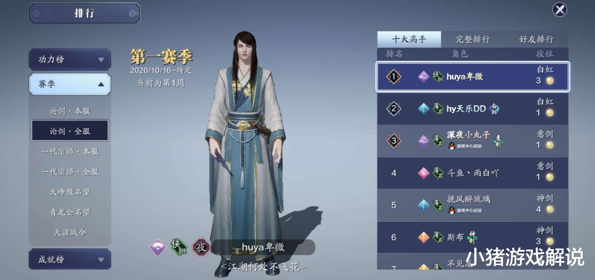 天涯明月刀|土豪玩家的魅力!天刀新上线,前10氪金玩家花了这个数!