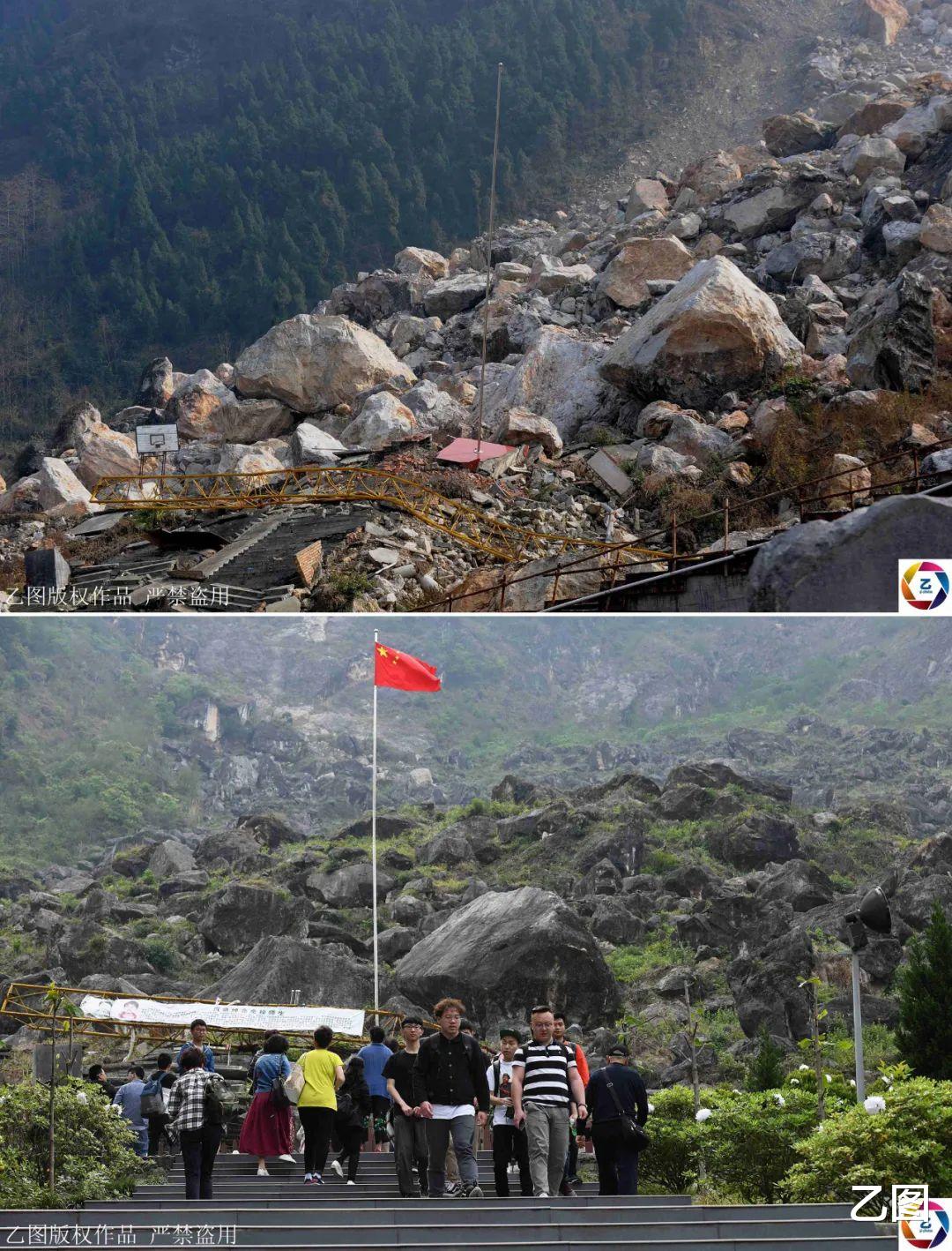 民警@12年后汶川已经重生，打开尘封12年的影像，心依然隐隐作痛