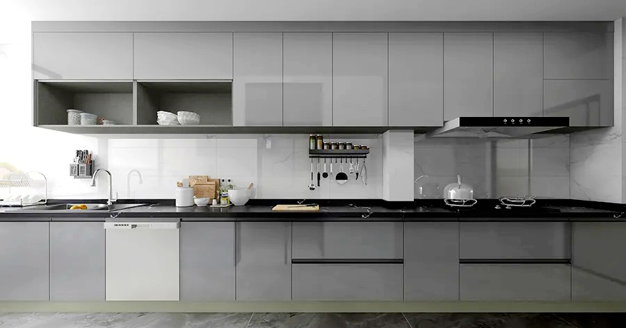 |邻居吐槽自家的灰色家具太沉闷，我家6个房间装好后，她却看呆了