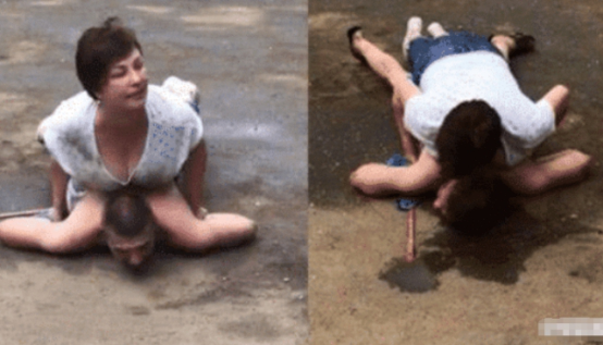 20万的现金被抢走，猛女一招还击劫匪无力反抗，网友：看样子就很厉害