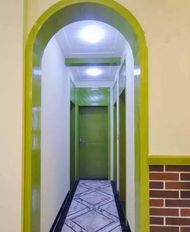 走廊尽头这样装, 真漂亮!