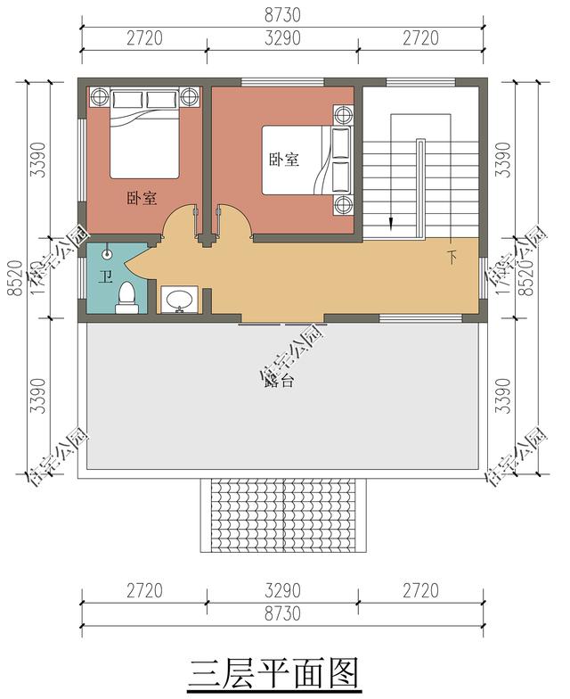 |准备了25万建房，准选了6套户型图纸，大家帮我看看哪套好？