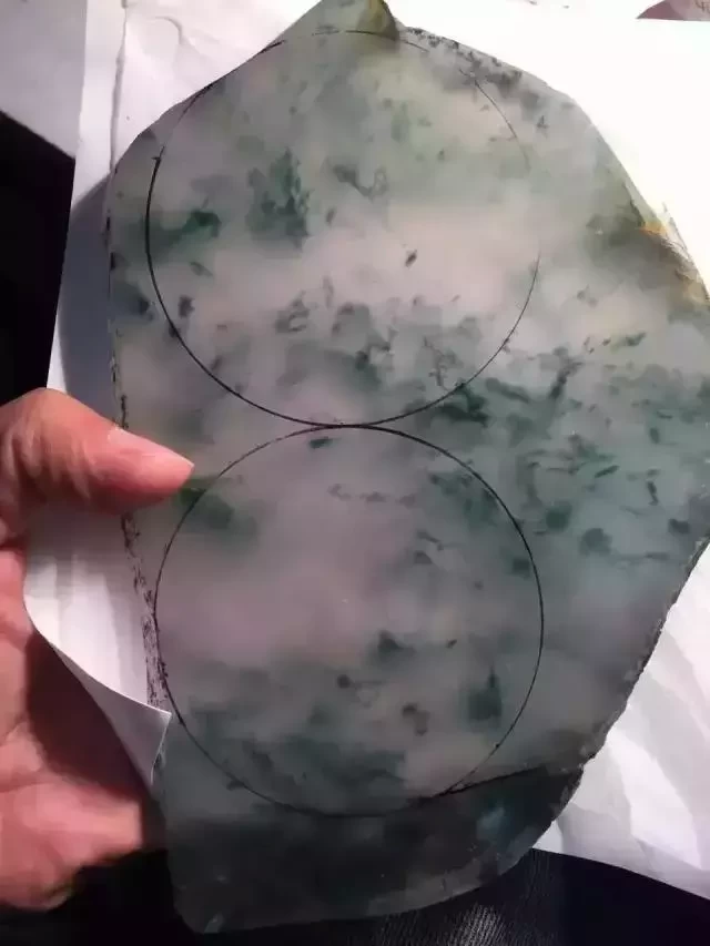 「翡翠」6块手镯料开料直播，一次看个过瘾，就是这么优秀！