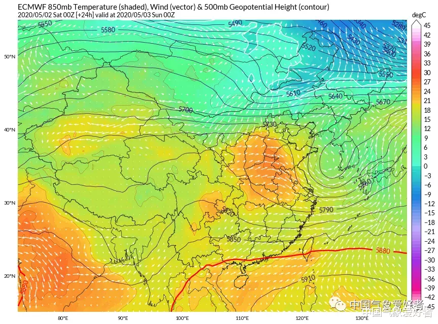 「新疆生产建设兵团」寒潮进入东北北部，北方即将集体降温！高温中心或逐渐转移到华南